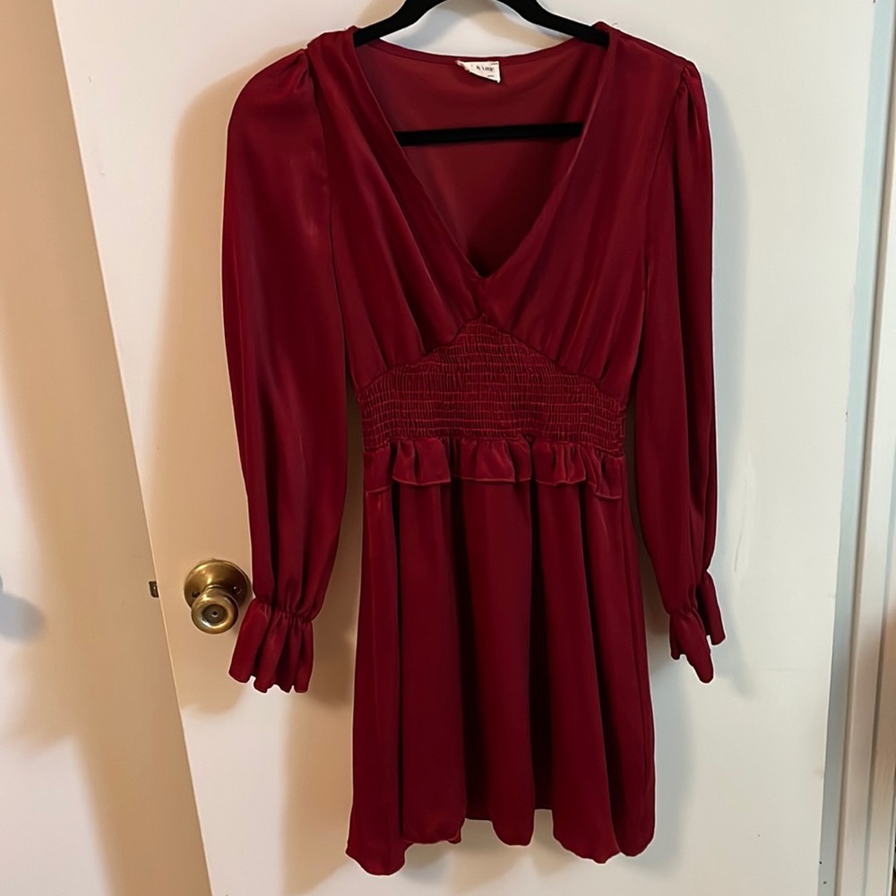 Peach Love California Red Dress